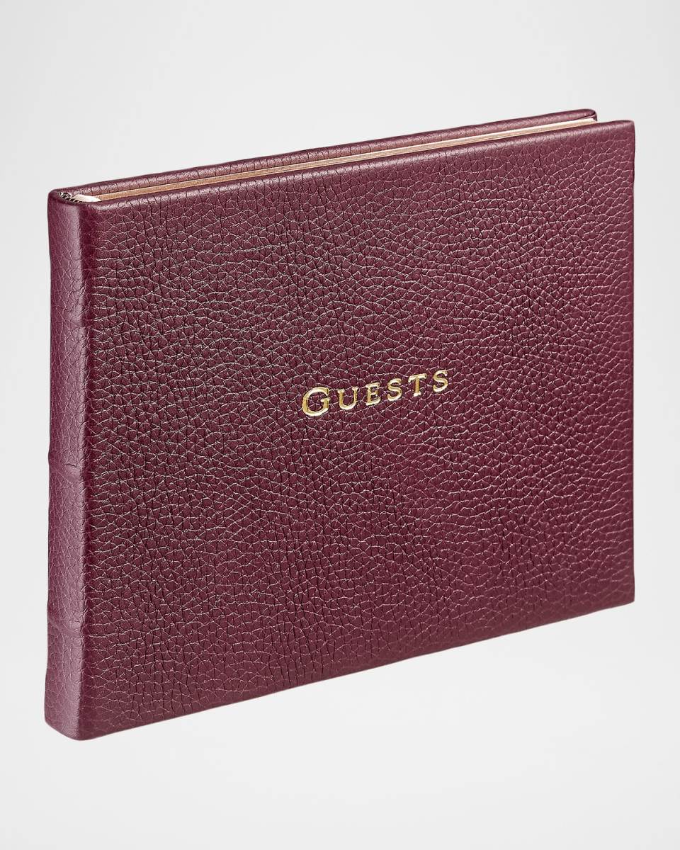 Leather Guest Book